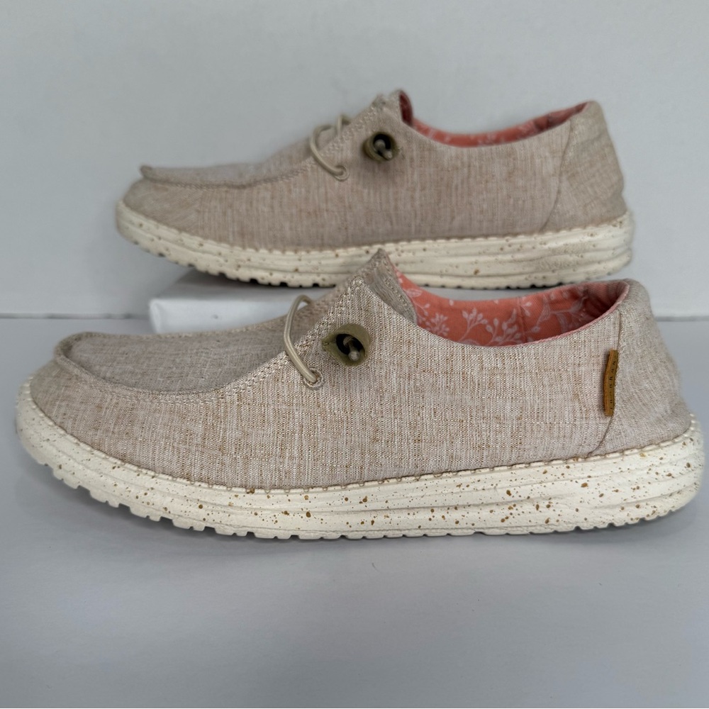 Hey Dude Beige Women's Loafers